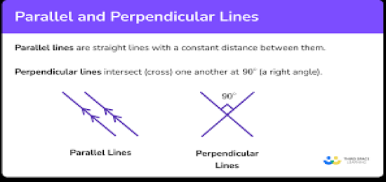 Parallel and Perpendicular lines